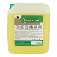 АлмаКлин N2 Нейтральное универсальное моющее средство (ЛИМОН) 5л. Ч/З