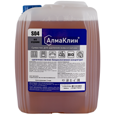 АлмаКлин S04, 5л. Щелочное моющее средство для мойки грилей и духовок (концентрат)