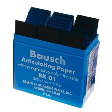 Бумага артикуляционная Bausch REF ВК 01, 200 µ /синяя, 300л./ Бумага артикуляционная Bausch REF ВК 01, 200 µ /синяя, 300л./