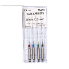 Каналонаполнитель машинные Paste carriers 25-40/25 мм (4 шт.) Mani